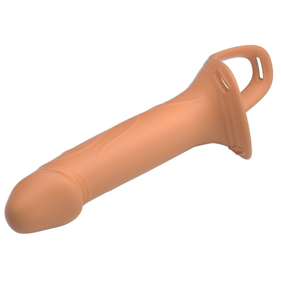 PRETTY LOVE - LANDON LIGHT-SKIN VIBRATING STRAP-ON - Image 4