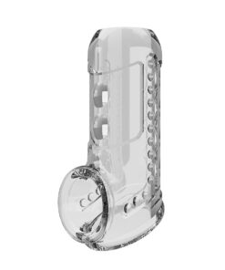 Alternative view of PRETTY LOVE - TRANSPARENT TEXTURED PENIS SHEATH