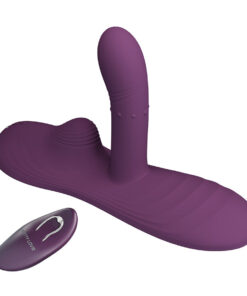 Alternative view of PRETTY LOVE - LUKA SIT-DOWN VIBRATOR WITH HEAT EFFECT AND REMOTE CONTROL