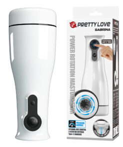 PRETTY LOVE - SABRINA ROTATING AND ROCKING MALE MASTURBATOR