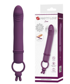 PRETTY LOVE - CORA VIBRATOR PENIS FORM WITH RESISTANCE RING