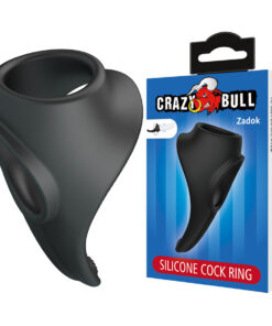 CRAZY BULL - ZADOK ERGONOMIC RING WITH PERINEAL STIMULATOR