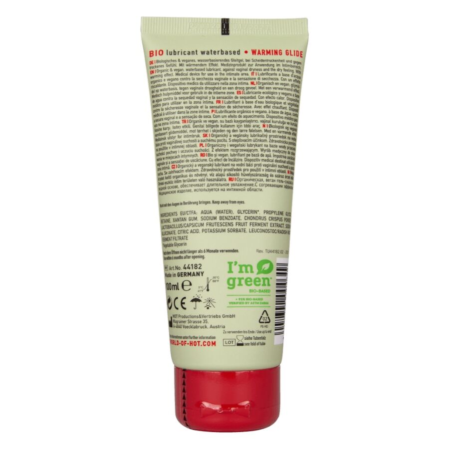 HOT - BIO LUBRICANT WATERBASED WARMING 100 ML - Image 2