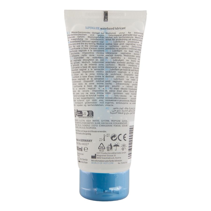HOT - SUPERGLIDE LIQUID PLEASURE WATERBASED LUBRICANT 100 ML - Image 2