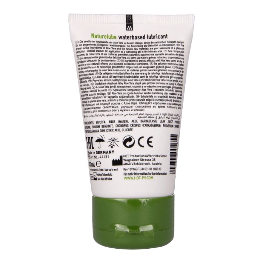 HOT - NATURE LUBE WATERBASED ALOE VERA 30 ML - Image 2