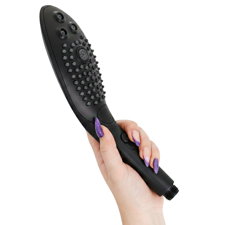 WOMANIZER - WAVE CLITORAL STIMULATING SHOWER HEAD BLACK - Image 4