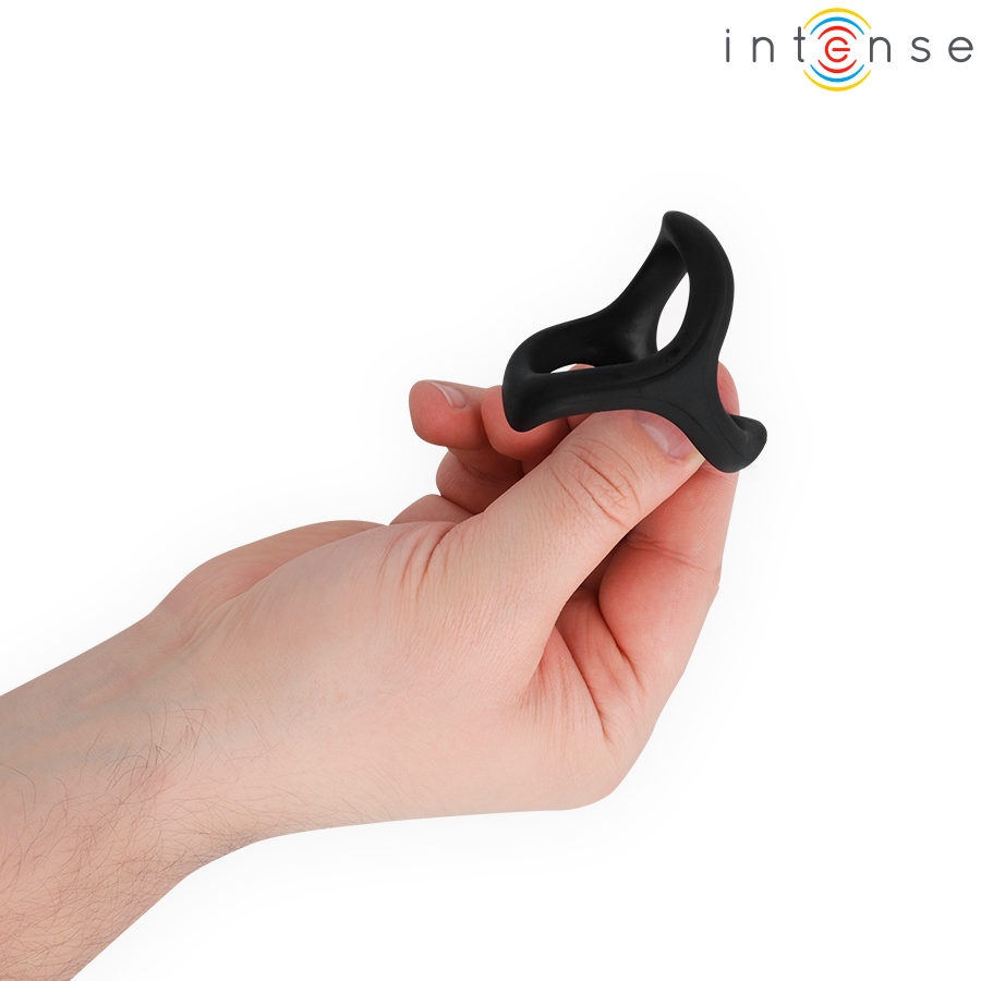 INTENSE - ALFIE ADJUSTABLE TRIPLE PENIS RING MODEL 6 - Image 2