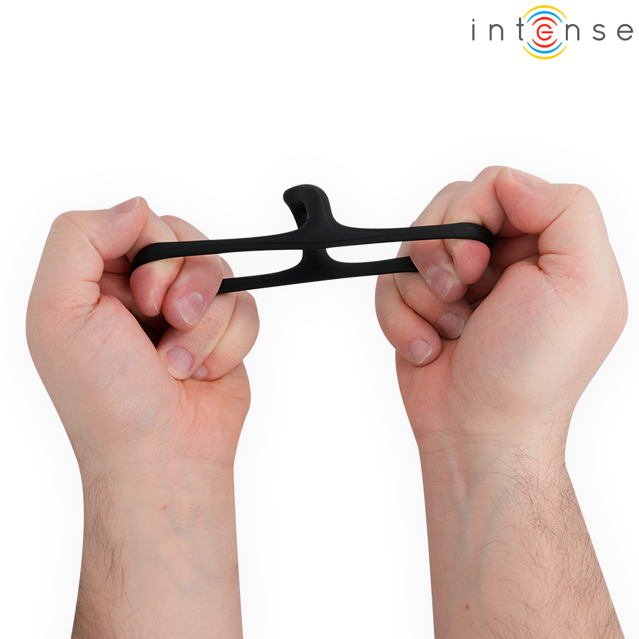 INTENSE - ALFIE ADJUSTABLE TRIPLE PENIS RING MODEL 6 - Image 4