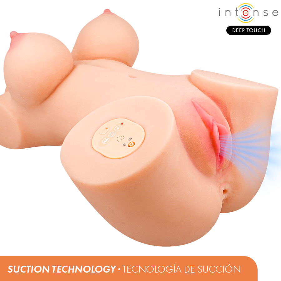 INTENSE DEEP TOUCH - VERO TORSO VAGINA WITH SUCTION, HEAT, VIBRATION AND VOICE EFFECTS WITH REMOTE CONTROL 5.5 KG - Image 2