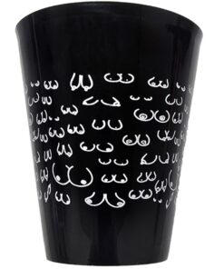 DIABLO PICANTE - BLACK CUP 500 ML WITH WHITE BOOBS