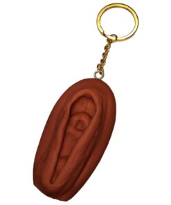 DIABLO PICANTE - VAGINA KEYCHAIN DARK TONE