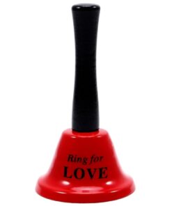 DIABLO PICANTE - RED 'RING FOR LOVE' HAND BELL
