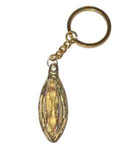 DIABLO PICANTE - METAL KEYCHAIN WITH GOLD LIPS