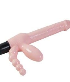 BAILE - TPR ROPELESS HARNESS WITH VIBRATION AND ANAL STIMULATION 25.4 CM