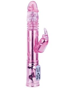 Alternative view of BAILE - THROBBING BUNNY PINK RAMPANT ROTATOR