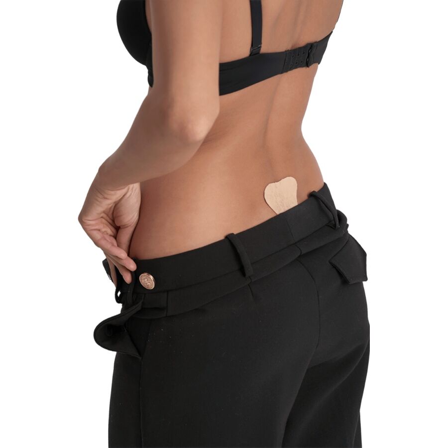 BYE-BRA - ADHESIVE THONG LACE BEIGE ONE SIZE - Image 2