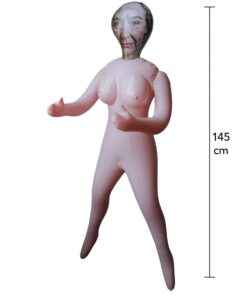 Alternative view of HIDDEN DESIRE - HORNY GRANNY INFLATABLE DOLL 145 CM