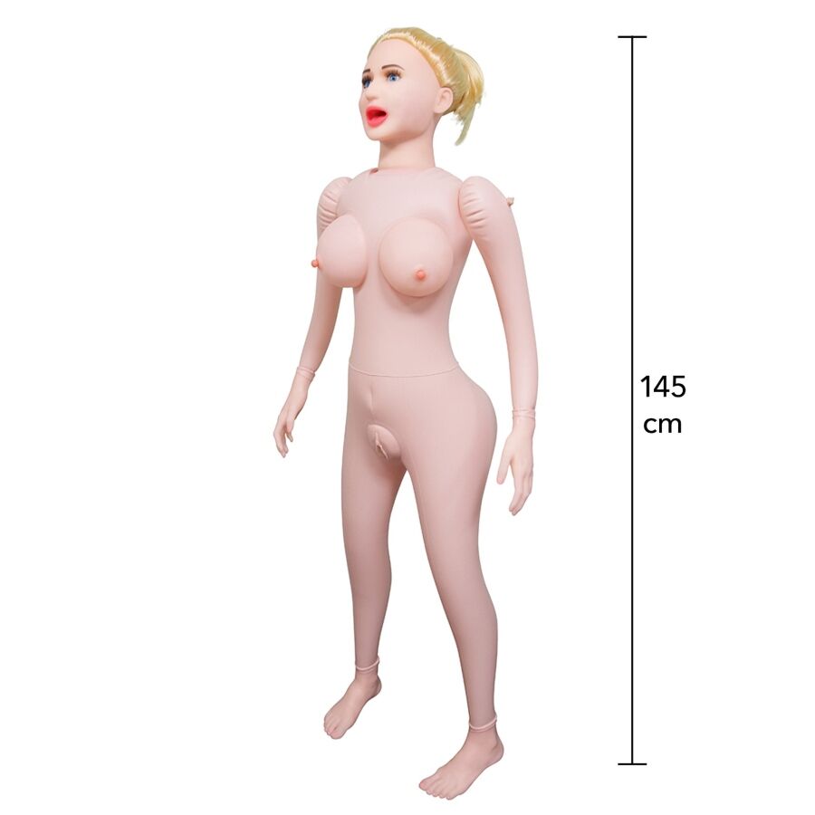 HIDDEN DESIRE - LUSTY LOLA INFLATABLE DOLL 145 CM - Image 2