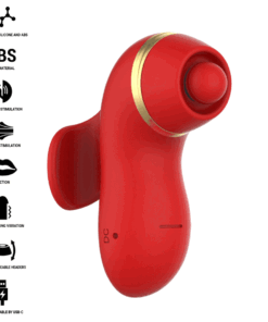Alternative view of INTENSE - PATTY STIMULATOR WITH 4 HEADS, SUCTION, TAPPING, TICKLING AND LICKING