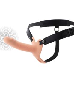 HIDDEN DESIRE - INFERNO VIBRATING PENIS SLEEVE STRAP-ON  16 CM