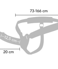 Alternative view of HIDDEN DESIRE - INFERNO VIBRATING PENIS SLEEVE STRAP-ON 20 CM