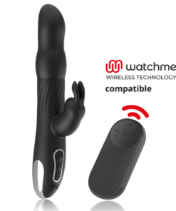 BRILLY GLAM - MOEBIUS RABBIT VIBRATOR  ROTATOR + WATCHME REMOTE CONTROL