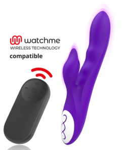 GALATEA - GALO PURPLE VIBRATOR + WATCHME REMOTE CONTROL