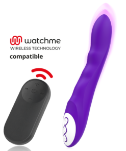 GALATEA - DANTE PURPLE VIBRATOR + WATCHME REMOTE CONTROL