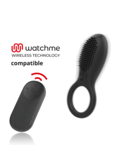 MR BOSS - TINO STIMULATING RING + WATCHME REMOTE CONTROL