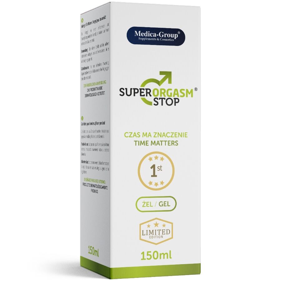 MEDICA GROUP - SUPER ORGASM STOP INTIMATE GEL FOR MEN 150 ML - Image 3
