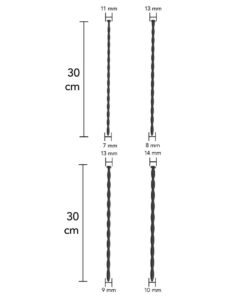 Alternative view of HIDDEN DESIRE - EXTREME ADVANCED URETHAL SOUND SET 4 UNITS