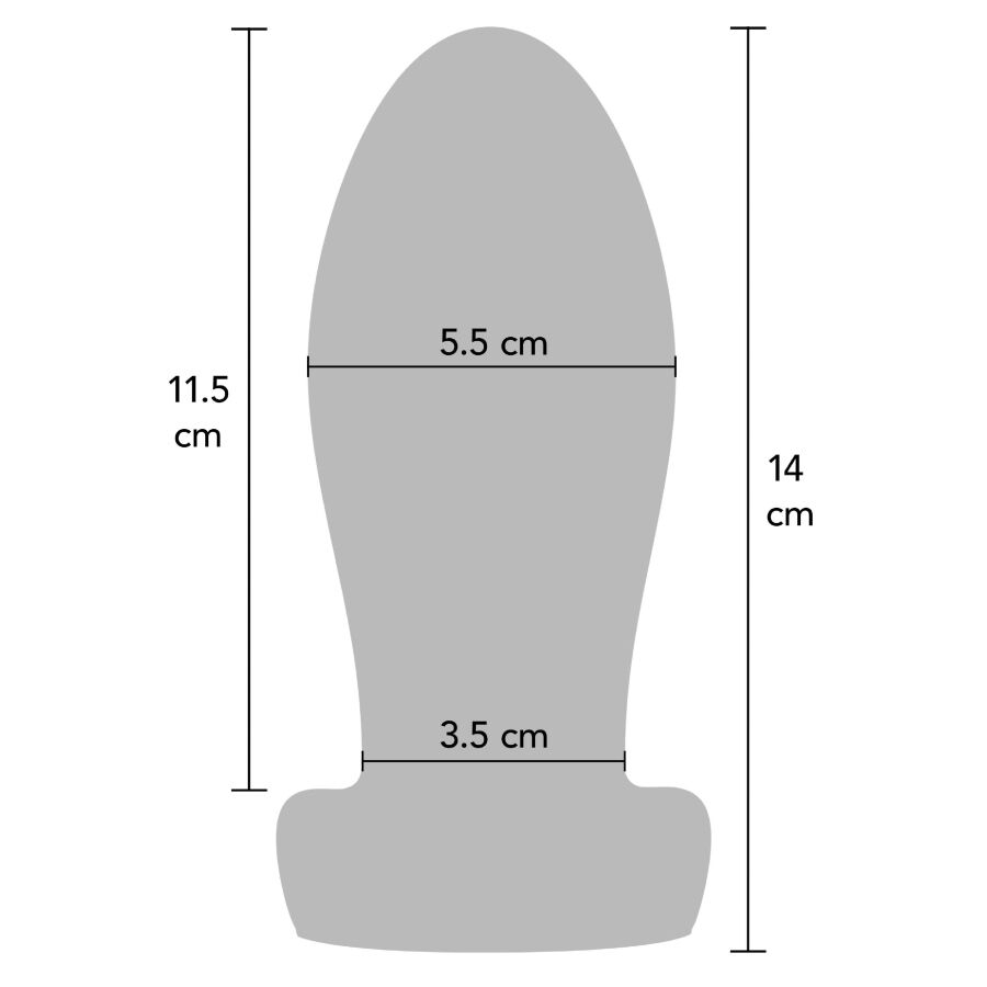 HIDDEN DESIRE - EXTREME HEAVY ANAL STRETCHER PLUG MEDIUM - Image 4