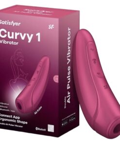 SATISFYER CURVY 1+ RED/ ROSE