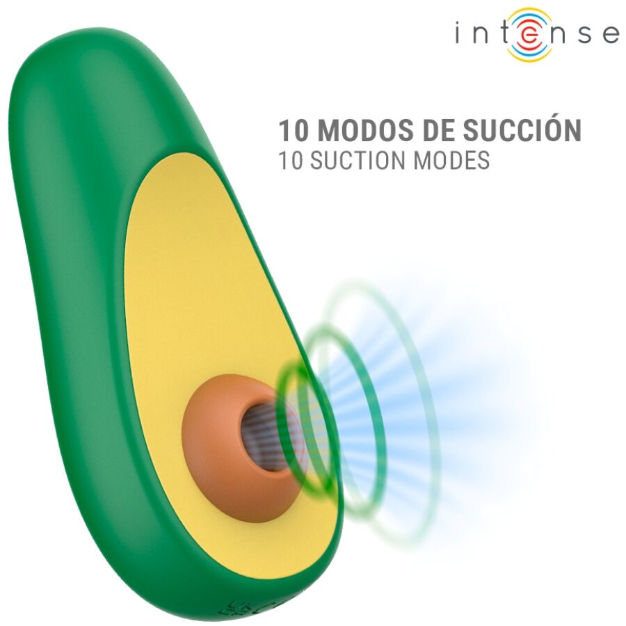 INTENSE - WAKI AVOCADO CLITORAL SUCTION STIMULATOR - Image 4
