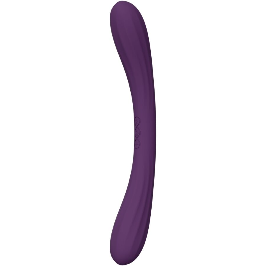 LELO - BOOMERANG DOUBLE ENDED VIBRATOR PURPLE - Image 2