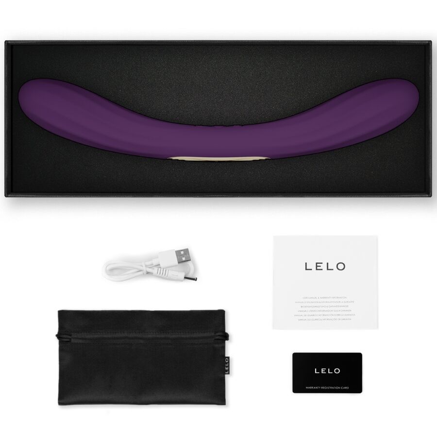 LELO - BOOMERANG DOUBLE ENDED VIBRATOR PURPLE - Image 3