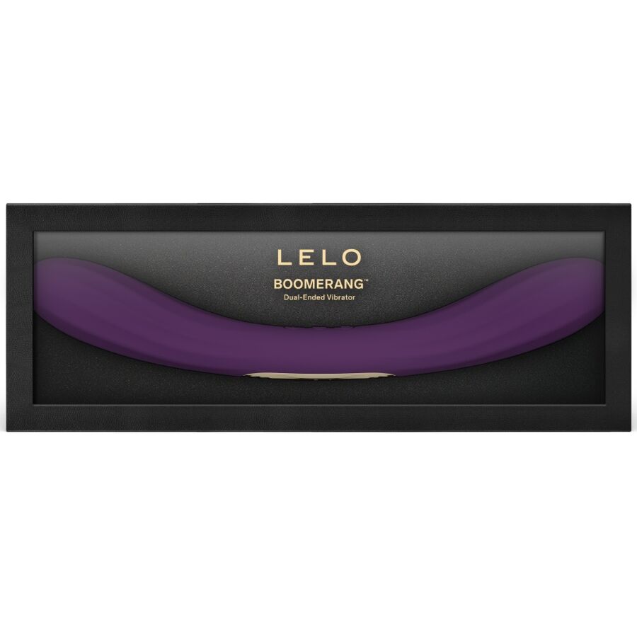 LELO - BOOMERANG DOUBLE ENDED VIBRATOR PURPLE - Image 4