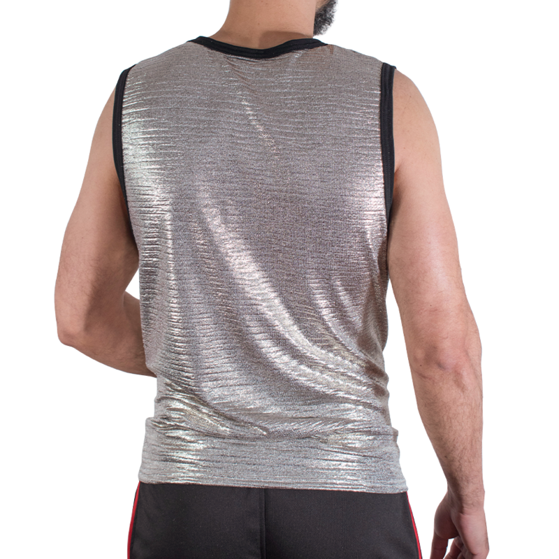 MACHO - FINE GLITTER T-SHIRT S/M - Image 3