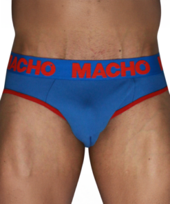 Alternative view of MACHO - MCH005 CLASSIC SLIP BLUE + RED S