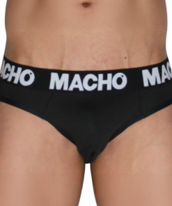 Alternative view of MACHO  - MCH007  CLASSIC SLIP BLACK + BLACK S