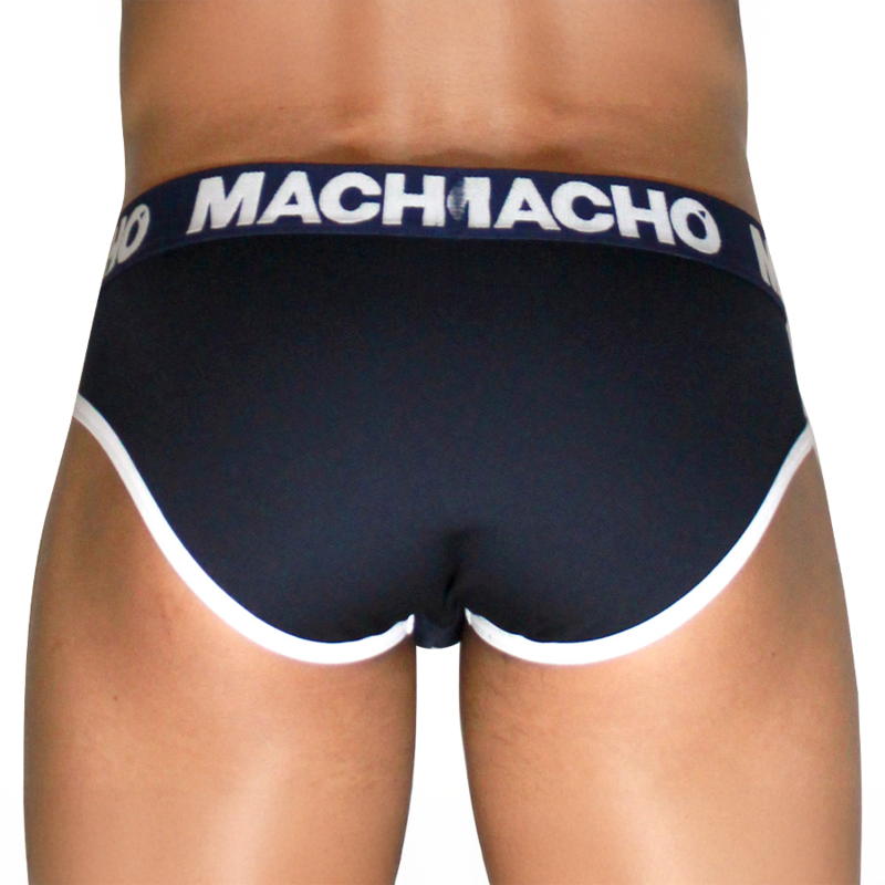MACHO - MCH008 NAVY BLUE CLASSIC SLIP S - Image 3