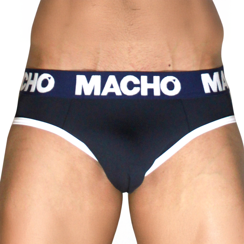 MACHO - MCH008 NAVY BLUE CLASSIC SLIP M - Image 2