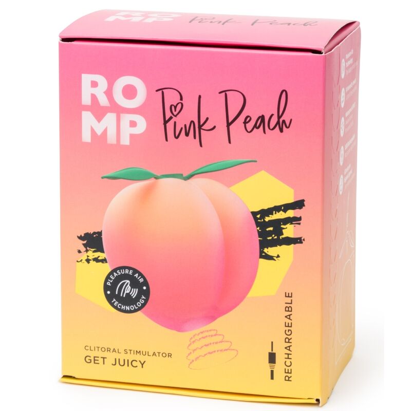 ROMP - PINK PEACH CLITORAL SUCTION - Image 4