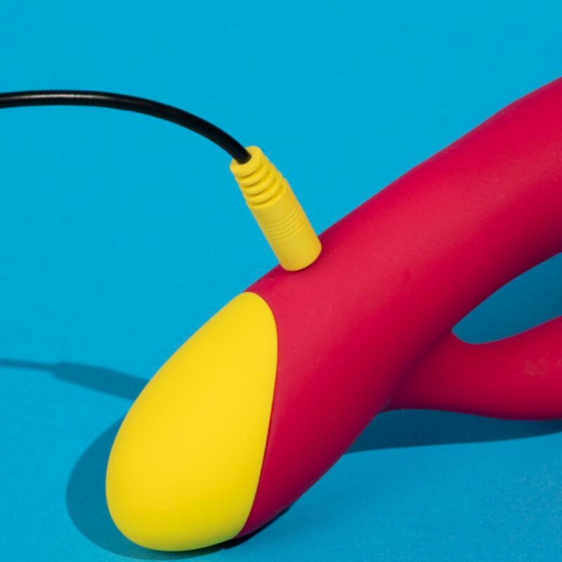 ROMP - JAZZ RECHARGEABLE RABBIT VIBRATOR RED - Image 4