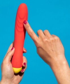 Alternative view of ROMP - HYPE MULTIFUNCTION G-SPOT VIBRATOR RED