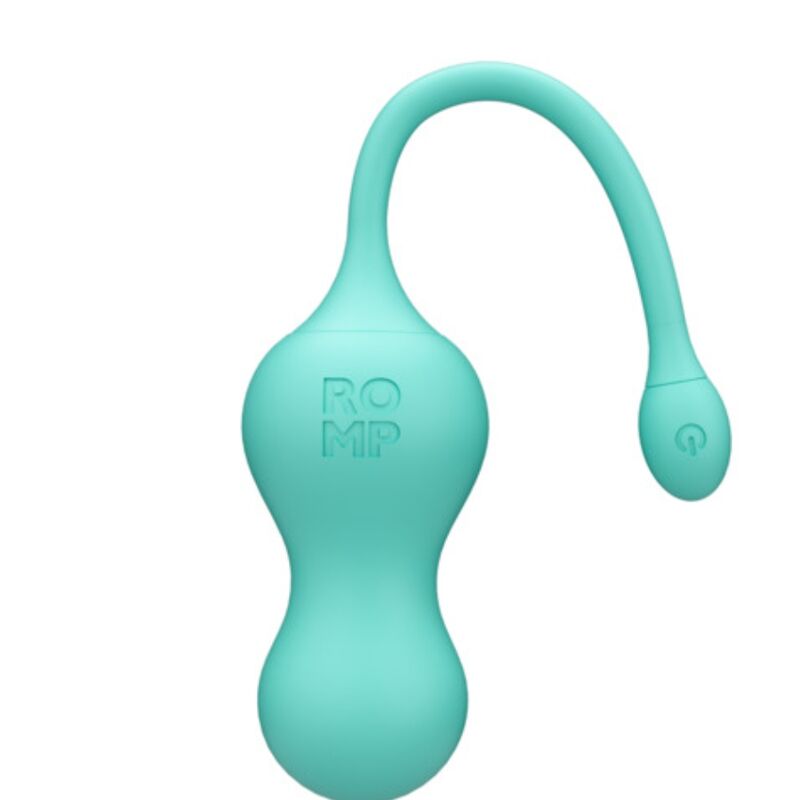 ROMP - CELLO MULTIFUNCTION VIBRATING EGG TURQUOISE REMOTE CONTROL - Image 4