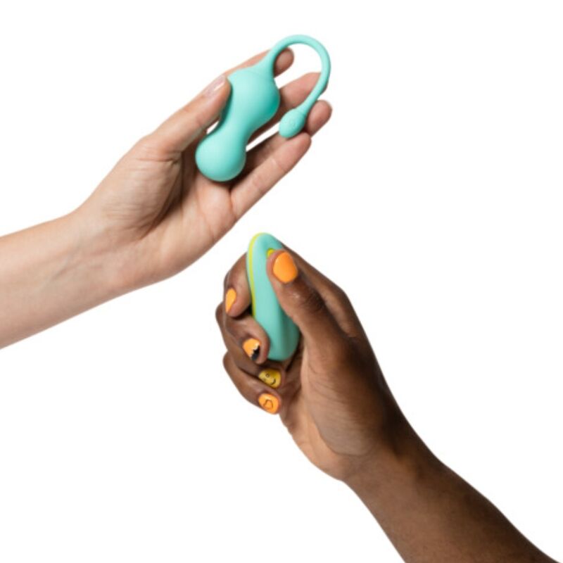 ROMP - CELLO MULTIFUNCTION VIBRATING EGG TURQUOISE REMOTE CONTROL - Image 5