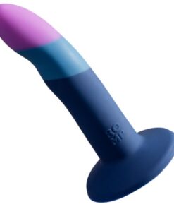 Alternative view of ROMP - PICCOLO HARNESS + SILICONE DILDO WITH TRICOLOR SUCTION CUP 14 CM