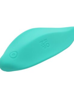 ROMP - WAVE VIBRATOR CLITORAL STIMULATOR ERGONOMIC SHAPE AQUA GREEN