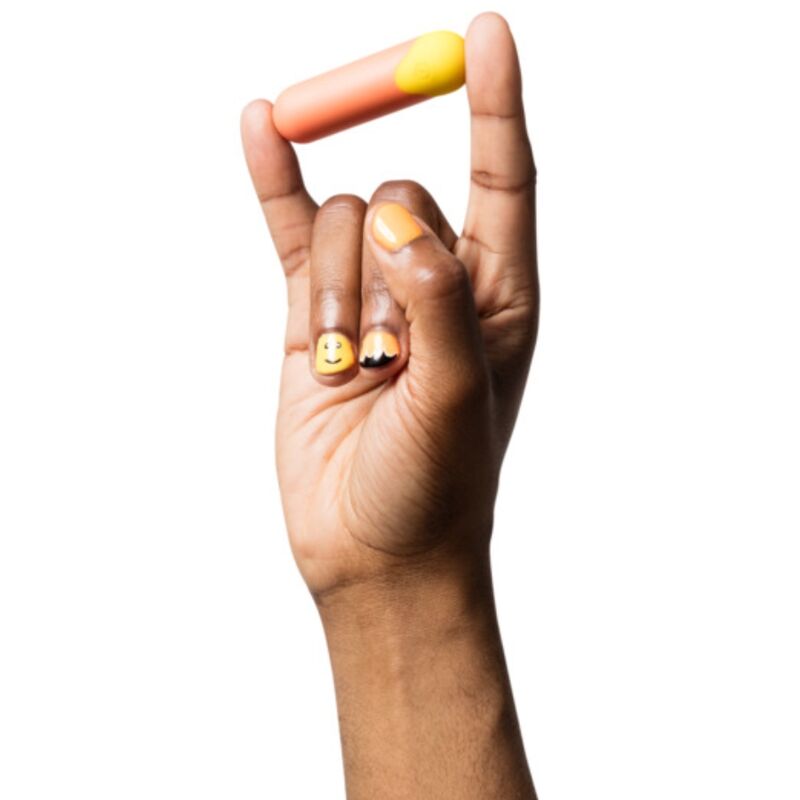 ROMP - RIOT MULTIFUNCTION VIBRATING BULLET ORANGE + YELLOW - Image 3